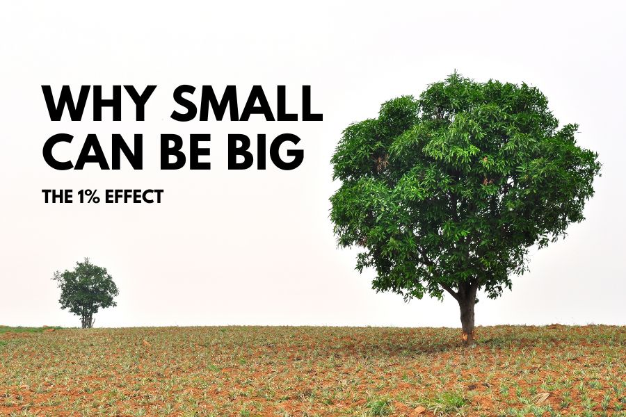 Why Small Can Be Big The 1% effect